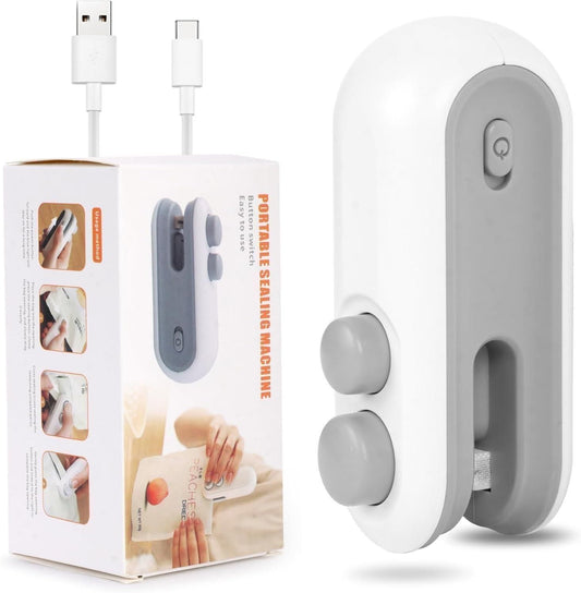 Magnetic Heat Bag Sealer & Cutter – USB Rechargeable