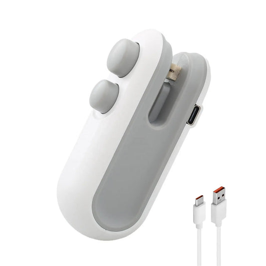 Magnetic Heat Bag Sealer & Cutter – USB Rechargeable